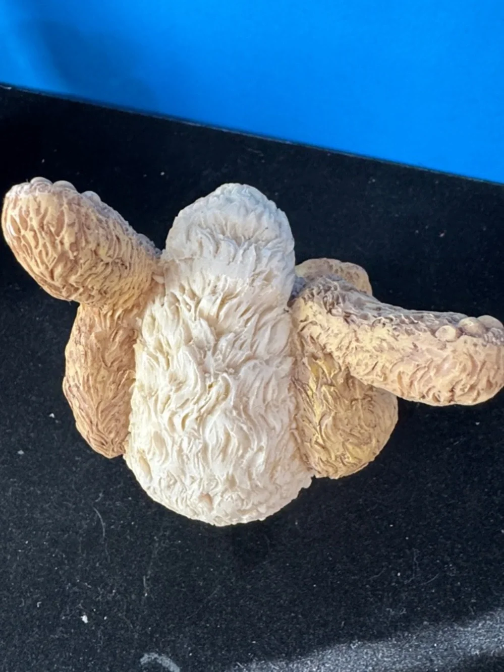 Adorable whimsical Tan Bunny Figurine